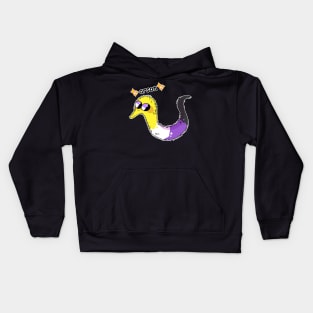 politically charged arson- Nonbinary Variant Kids Hoodie